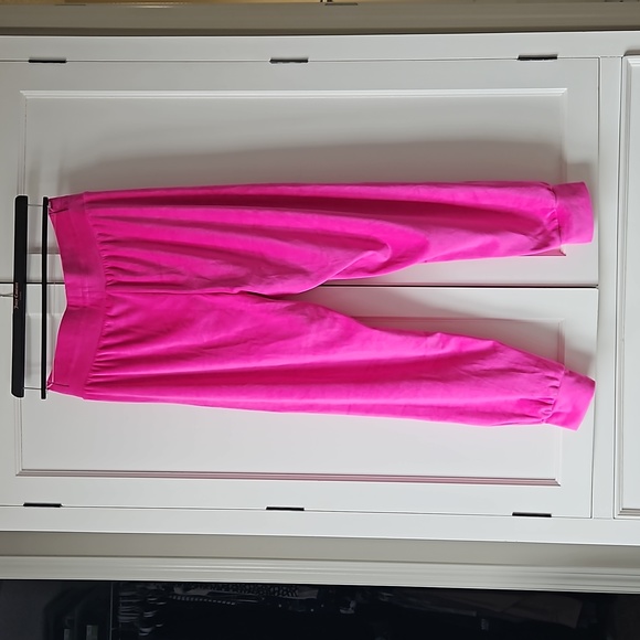 Victoria Secret Velour Joggers Hot Pink L - Picture 3 of 12